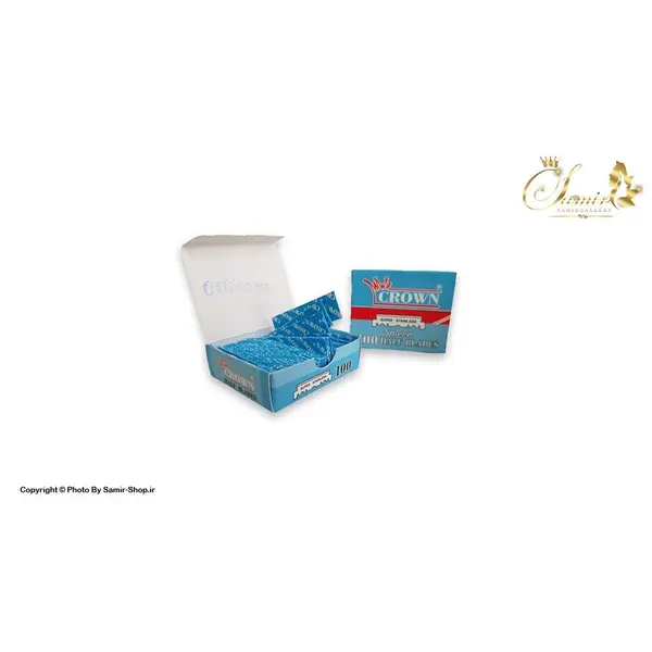 نیم تیغ سنتی 100 عددی کرون CROWN