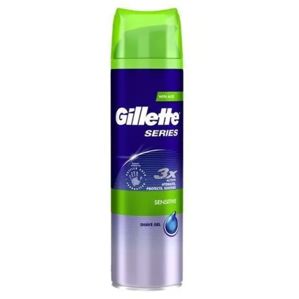 ژل اصلاح مردانه ژیلت سری 3X مدل Sensitive
