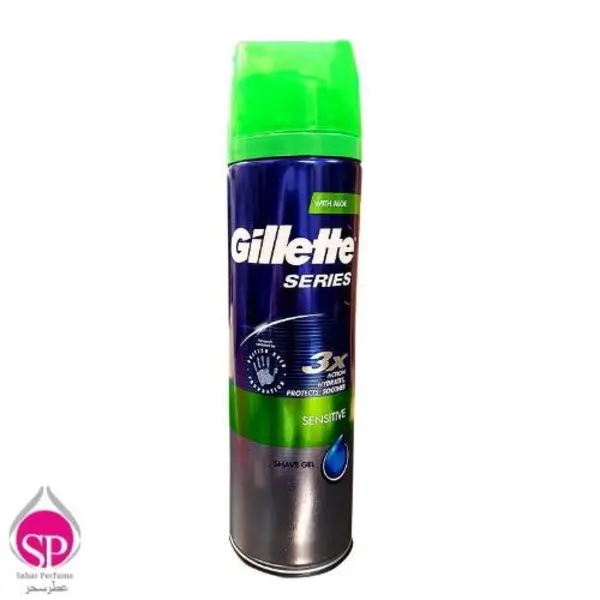 ژل اصلاح مردانه ژیلت سری 3X مدل Sensitive