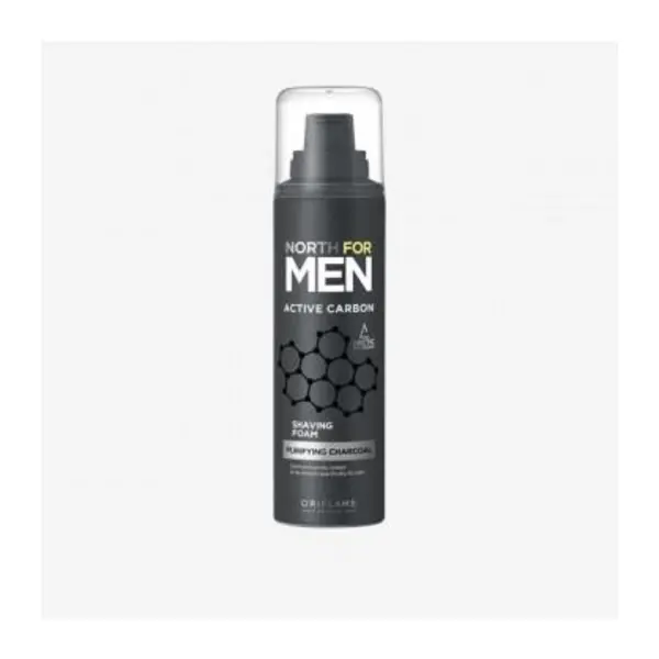 فوم اصلاح مردانه نورث فورمن active carbon اوریفلیم