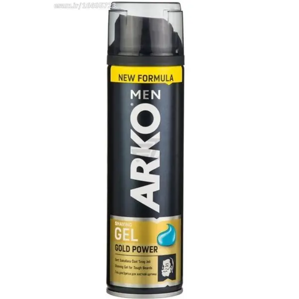 فوم اصلاح آرکو مدل Arko Shaving Foam Gold Power حجم 200 میل