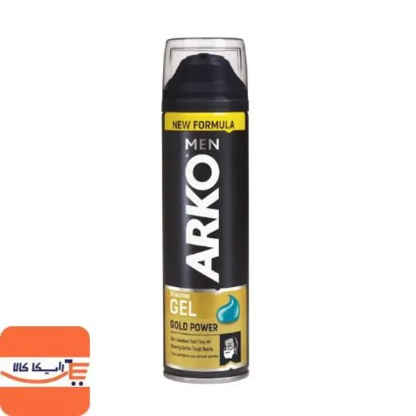فوم اصلاح آرکو مدل Arko Shaving Foam Gold Power حجم 200 میل