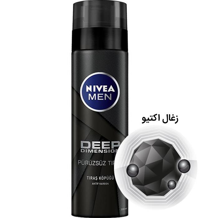 فوم اصلاح دیپ دایمنشن نیوا Deep Dimension حجم 200 میلی لیتر