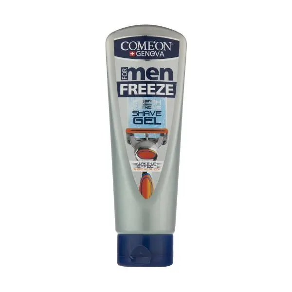 ژل اصلاح مردانه کامان مدل freez حجم 200 میل