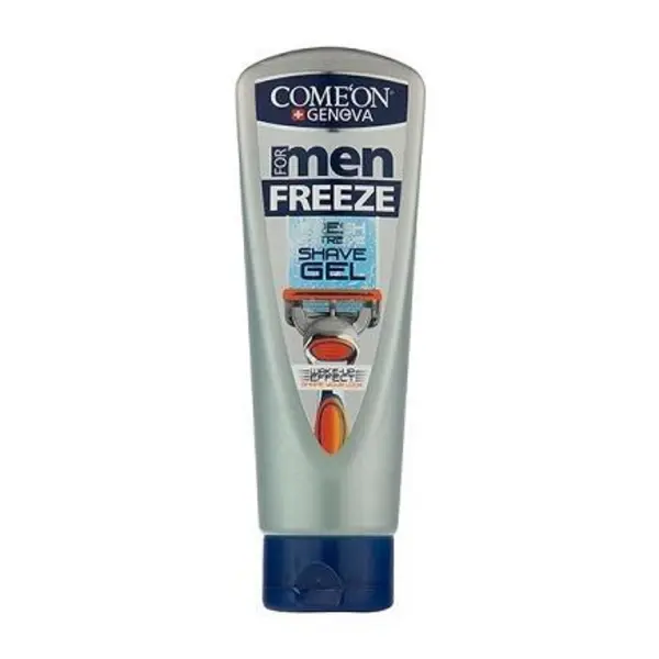 ژل اصلاح مردانه کامان مدل freez حجم 200 میل