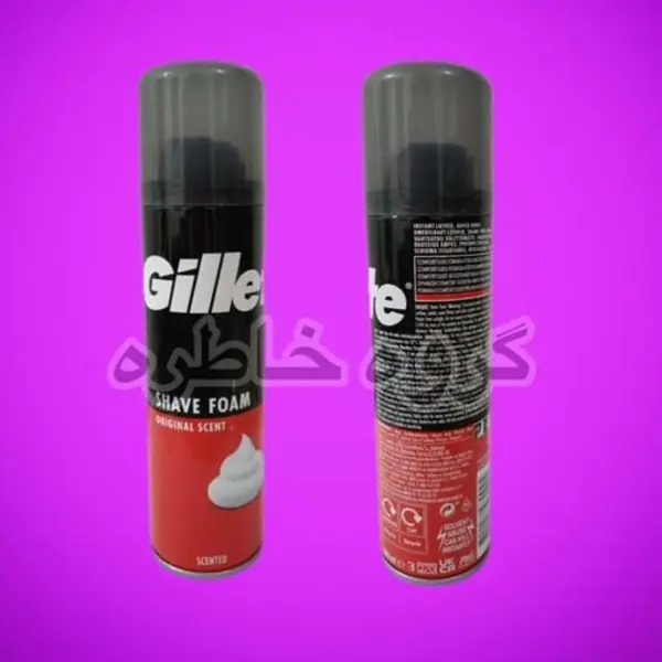 فوم اصلاح کلاسیک ژیلت مدل ORIGINAL SCENT حجم 200 میل