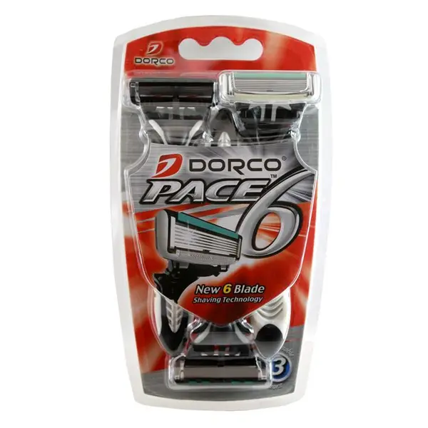 خودتراش مردانه ۶ تیغ دورکو مدل Pace 6 بسته ۳ عددی - 5