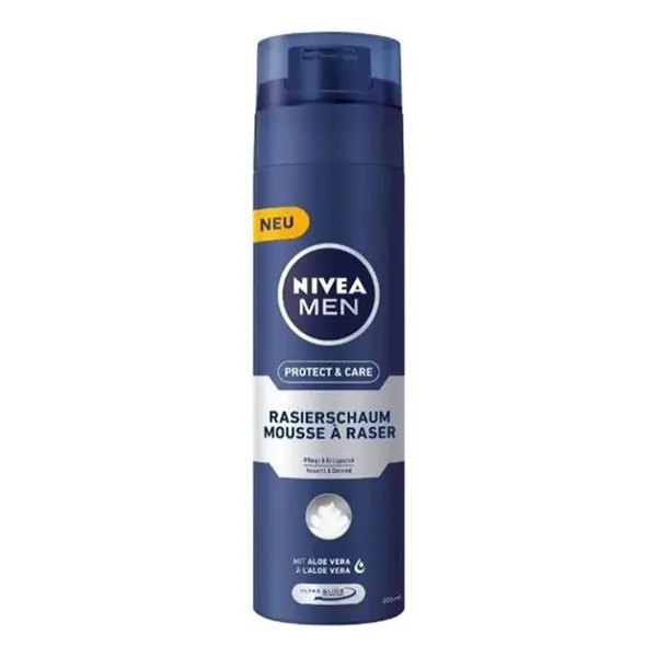 ژل اصلاح مردانه نیوآ مدل Protect And Care حجم 200 میلی لیتر