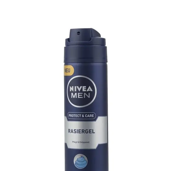 ژل اصلاح مردانه نیوآ مدل Protect And Care حجم 200 میلی لیتر
