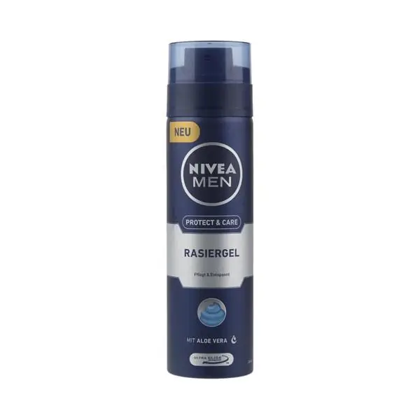 ژل اصلاح مردانه نیوآ مدل Protect And Care حجم 200 میلی لیتر