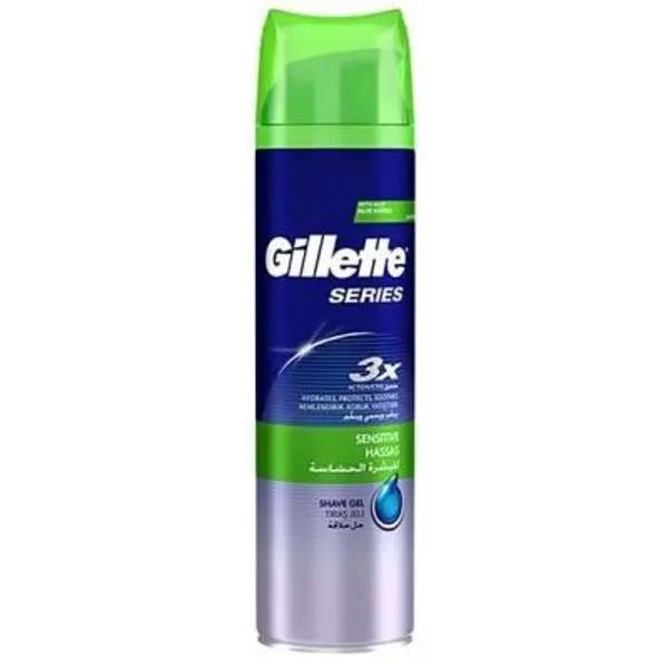 ژل اصلاح ژیلت مدل Protection 3X حجم 200 میلی لیتر