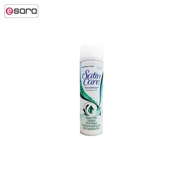 ژل اصلاح زنانه ژیلت سری Satin Care حجم 200 میلی لیتر - 3
