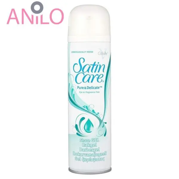 ژل اصلاح زنانه ژیلت سری Satin Care حجم 200 میلی لیتر - 6
