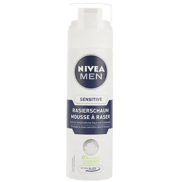 فوم اصلاح نیوا برای پوست حساس Sensitive 200ml – آلمانی