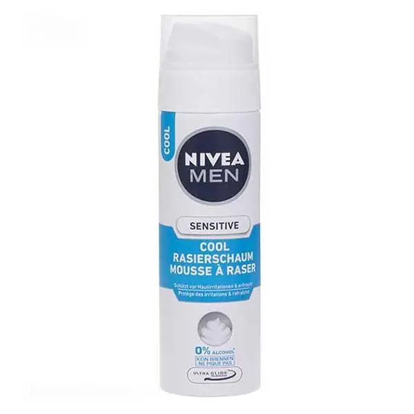 فوم اصلاح نیوا برای پوست حساس Sensitive 200ml – آلمانی