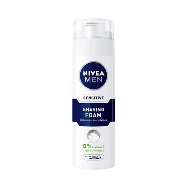 فوم اصلاح نیوا برای پوست حساس Sensitive 200ml – آلمانی