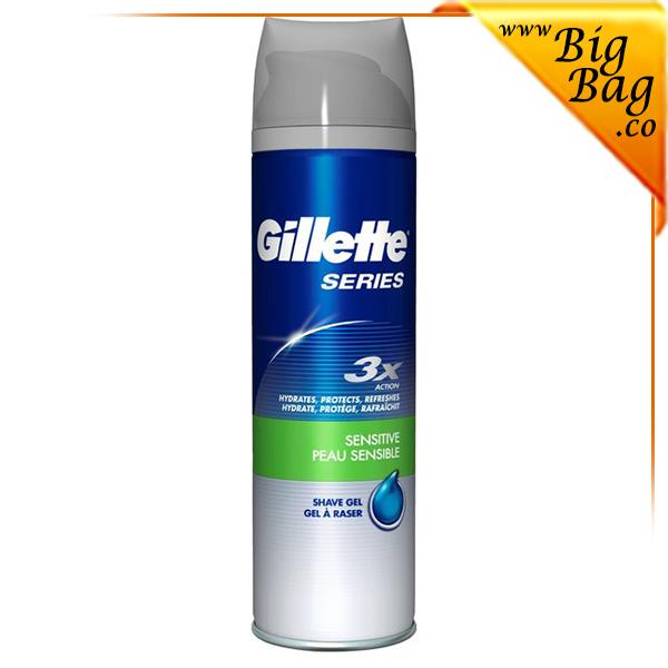 فوم اصلاح ژیلت مدل Sensitive حجم 300میل Gillette