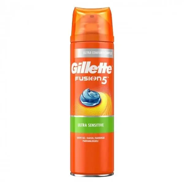 ژل اصلاح ژیلت مدل SENSITIVE COOL حجم 200 میلی لیتر