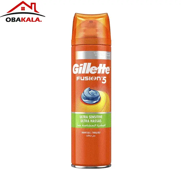 ژل اصلاح ژیلت مدل SENSITIVE COOL حجم 200 میلی لیتر