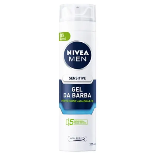 ژل اصلاح مردانه نیوآ Sensitive Rasier gel حجم 200 میلی لیتر
