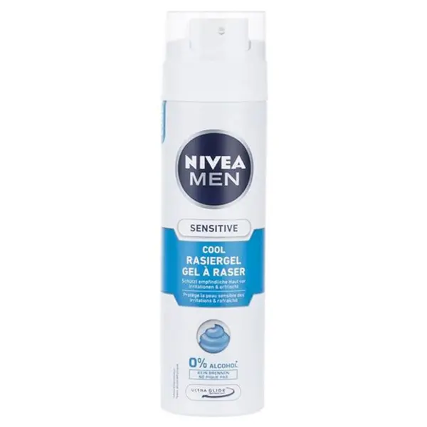 ژل اصلاح مردانه نیوآ Sensitive Rasier gel حجم 200 میلی لیتر