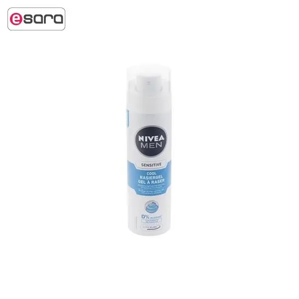ژل اصلاح مردانه نیوآ Sensitive Rasier gel حجم 200 میلی لیتر