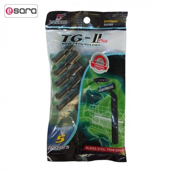 خودتراش مردانه دورکو مدل TG-II Plus بسته 5 عددی