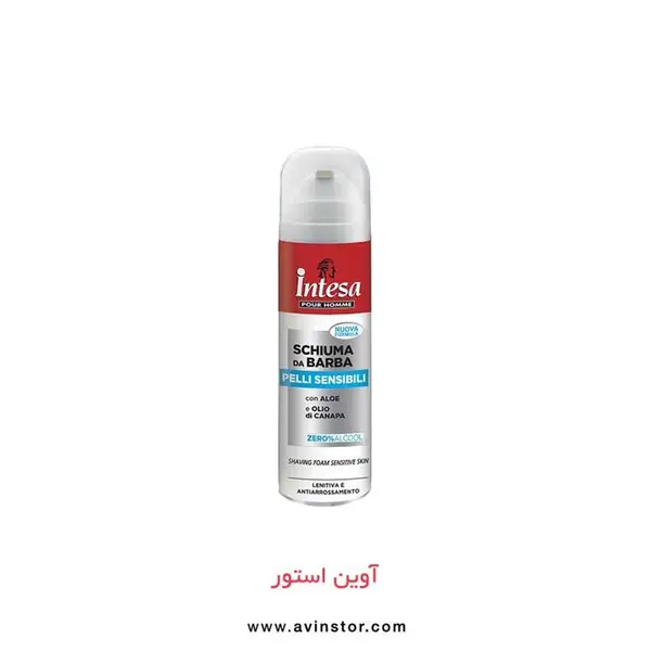 فوم اصلاح اینتسا Intesa مدل Pelli Sensibili