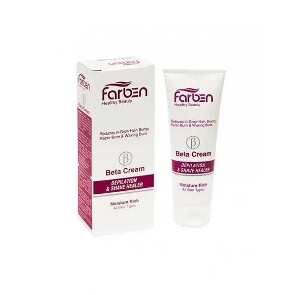 کرم بعد اصلاح و اپیلاسیون فاربن سری Moisture Rich مدل Beta حجم 75 میلی لیتر