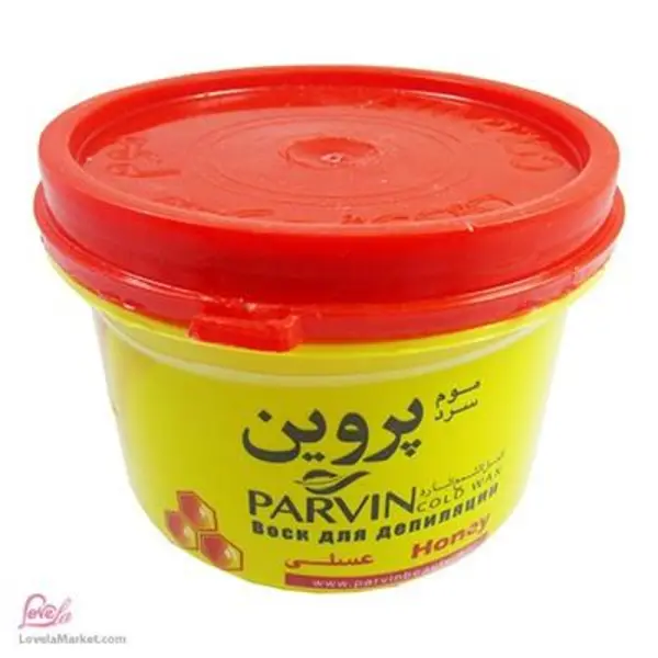 موم سرد عسلی پروین وزن 300 گرم