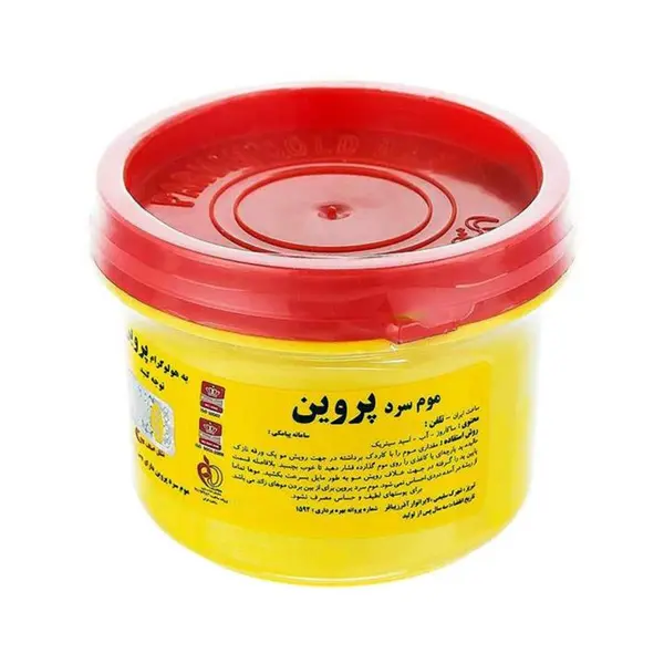موم سرد عسلی پروین وزن 300 گرم