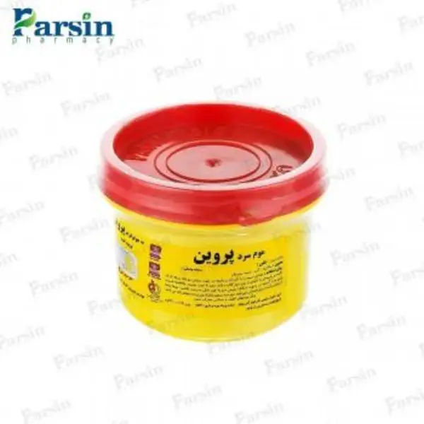 موم سرد عسلی پروین وزن 300 گرم
