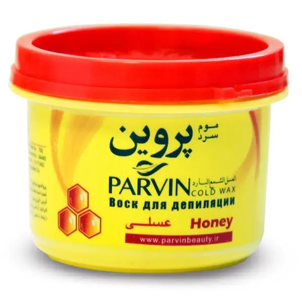 موم سرد عسلی پروین وزن 300 گرم