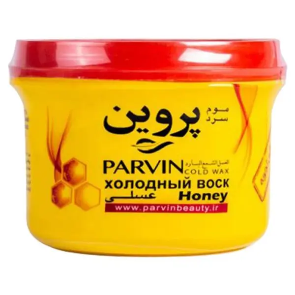موم سرد عسلی پروین وزن 300 گرم