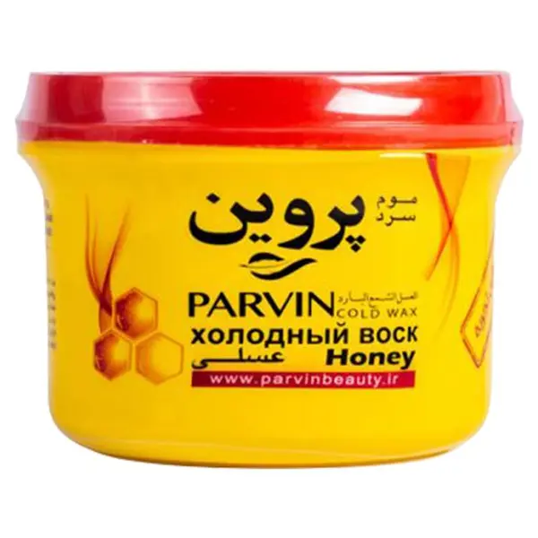 موم سرد عسلی پروین وزن 300 گرم