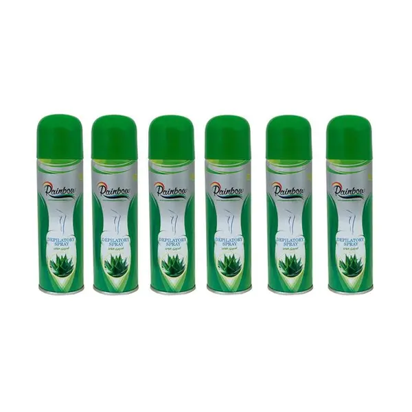 اسپری موبر رینبو مدل Aloevera حجم 200 میلی لیتر مجموعه 6 عددی
