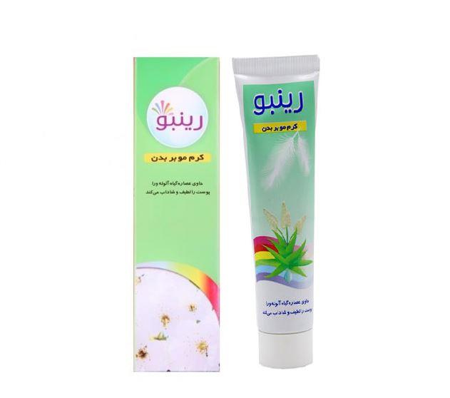 کرم واسپری موبر بدن رینبو مدل  DEPILATORY CREAM حجم 100 میلی لیتر