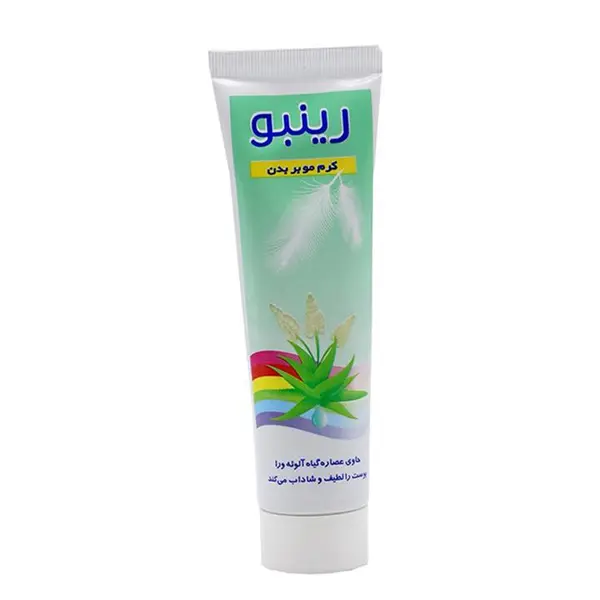 کرم واسپری موبر بدن رینبو مدل DEPILATORY CREAM حجم 100 میلی لیتر