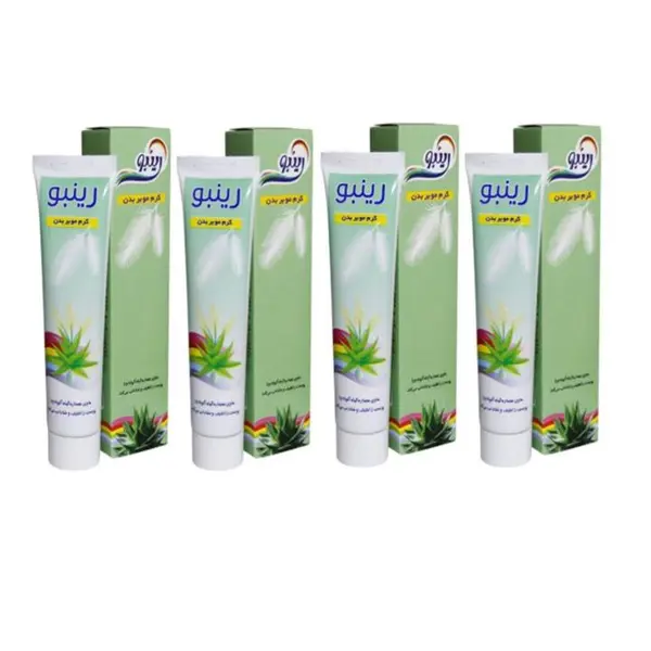 کرم واسپری موبر بدن رینبو مدل DEPILATORY CREAM حجم 100 میلی لیتر