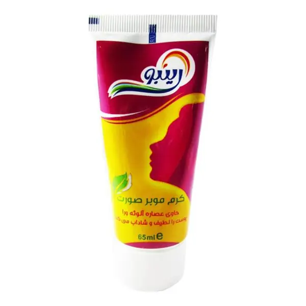 کرم موبر صورت رینبو مدل DEPILATORY حجم 65 میلی لیتر