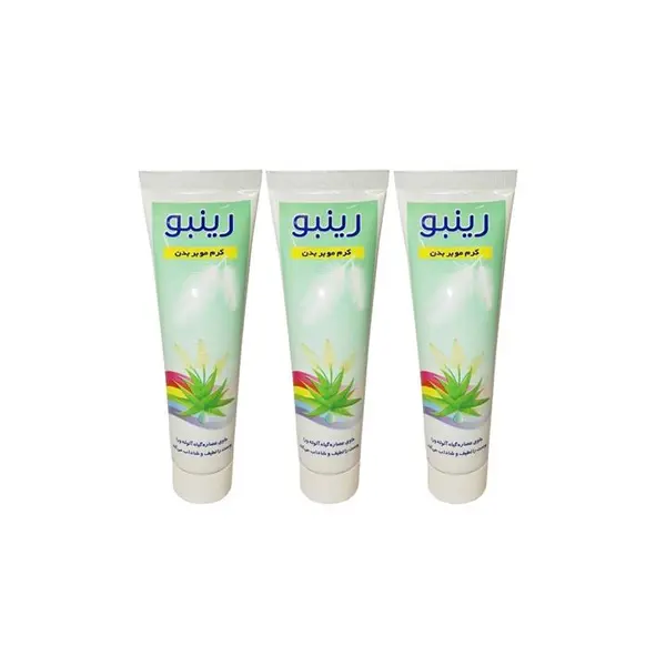 کرم واسپری موبر بدن رینبو مدل DEPILATORY CREAM حجم 100 میلی لیتر