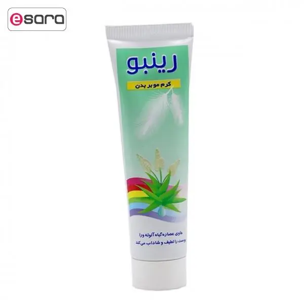 کرم واسپری موبر بدن رینبو مدل DEPILATORY CREAM حجم 100 میلی لیتر