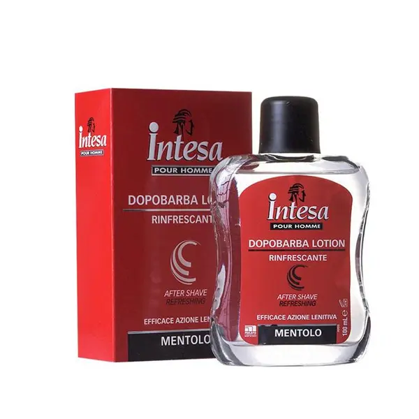 افتر شیو اینتسا منتول  Intesa Mentolo Refreshing Aftre Shave Lotion حجم 100 میل شرکتی