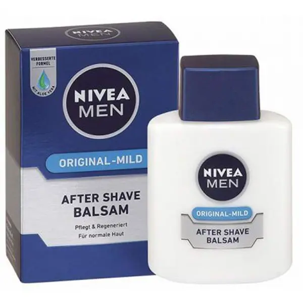 افتر شیو مردانه نیوآ مدل Sensitive حجم 100 میلی لیتر Nivea Sensitive Post Shave Balm For Men 100ml