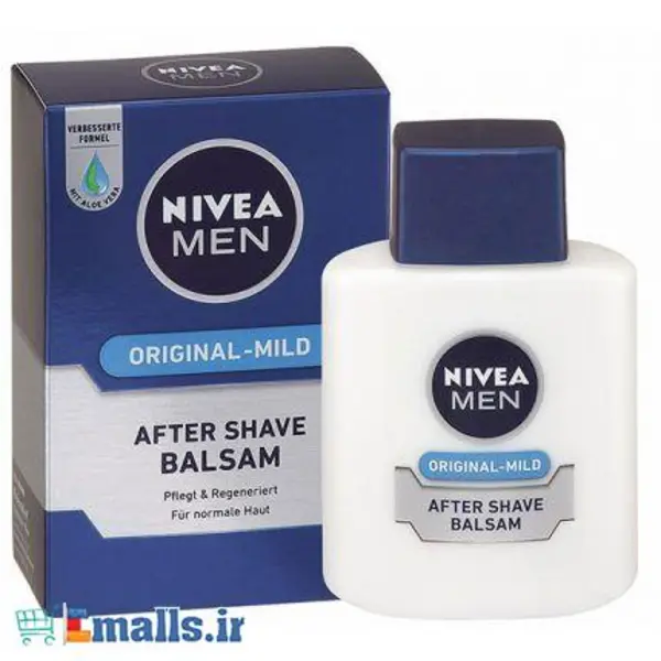 افتر شیو مردانه نیوآ مدل Sensitive حجم 100 میلی لیتر Nivea Sensitive Post Shave Balm For Men 100ml