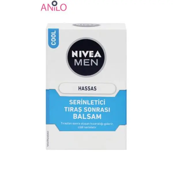 افتر شیو مردانه نیوآ مدل Sensitive حجم 100 میلی لیتر Nivea Sensitive Post Shave Balm For Men 100ml