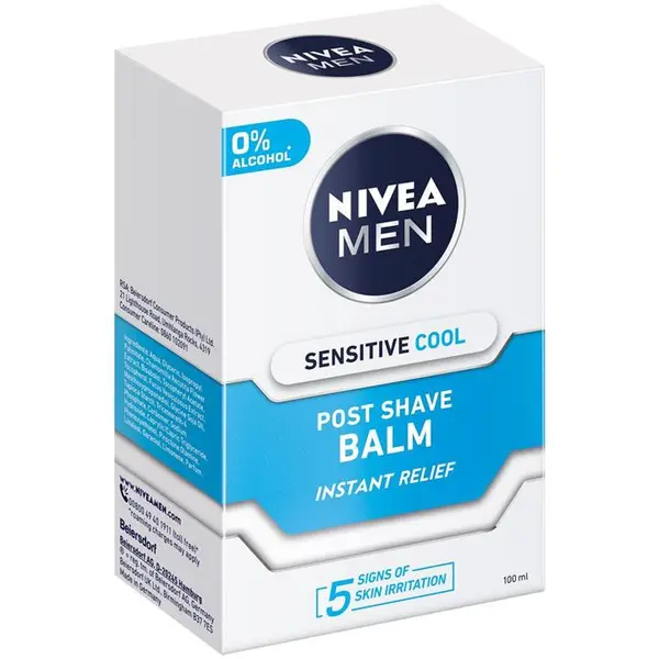 بالم افترشیو نیوا مدل Sensitive Cool حجم 100 میل NIVEA MEN