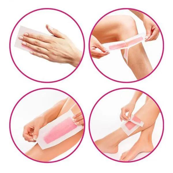 نوار موبر ویت مخصوص پوست های خشک با عصاره آلوئه ورا بر بدن ویت Veet بسته 20 عددی - 3