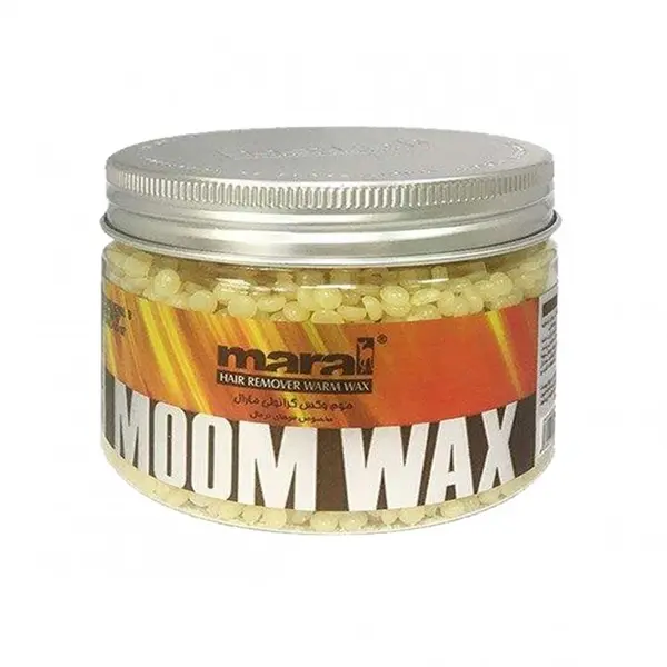 موم وکس عسلی گرانولی مارال 200 گرمی Maral Hair Remover Warm Wax For Normal Hair 200g