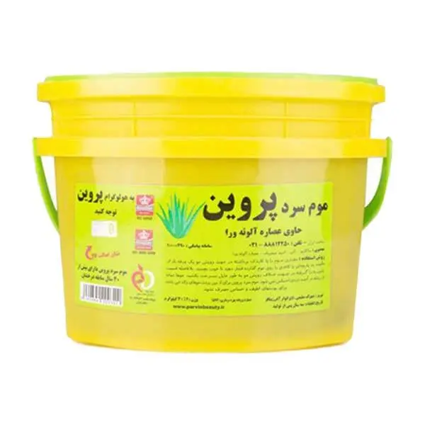 موم موبر پروین مدل آلوئه ورا وزن 4000 گرم -